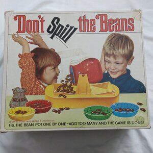 Vintage 1967  Don't Spill The Beans Board Game  Schaper Manufacturing Company